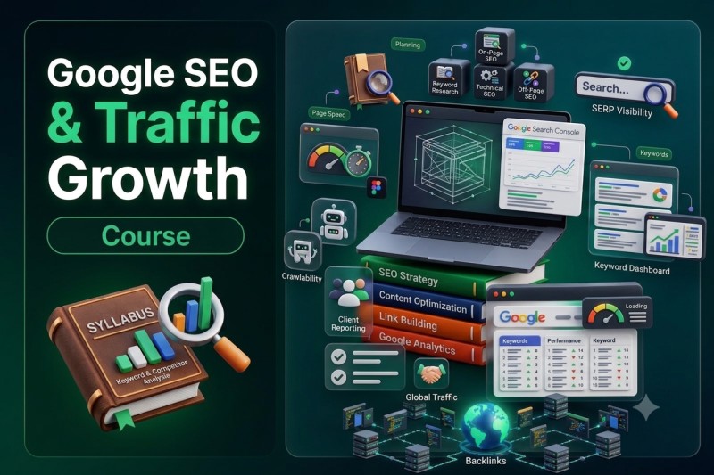 Google SEO & Traffic Growth - Marketing - Talimify