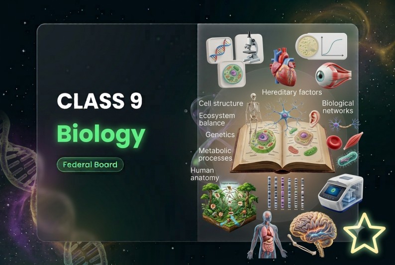 Biology Class 9 Federal Board Book Solutions & Study Notes - Talimify