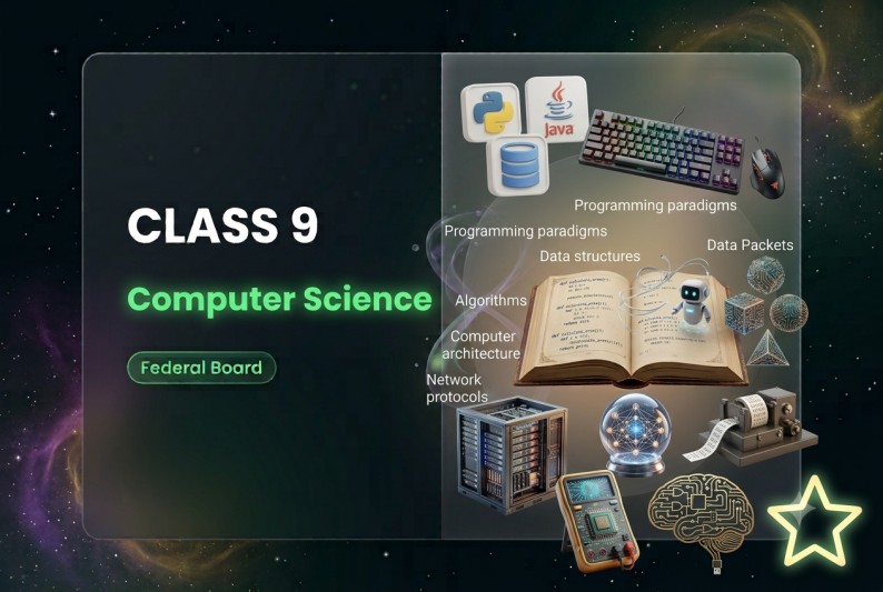 Computer Science Class 9 Federal Board Book Solutions & Study Notes - Talimify