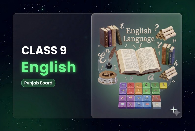 English Class 9 Punjab Board Book Solutions & Study Notes - Talimify